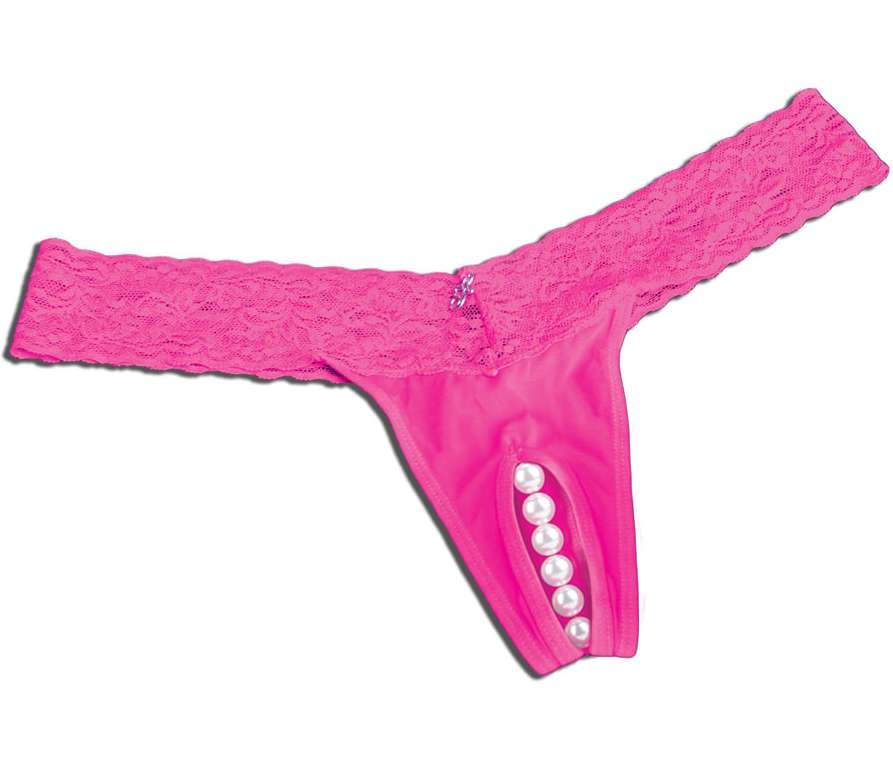 Стринги c насадкой 