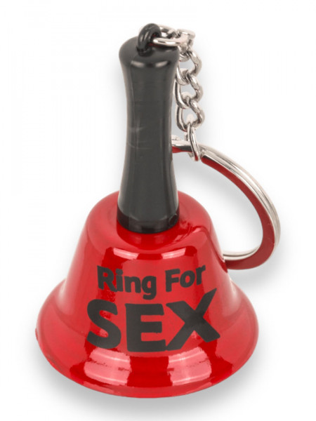 SCHLÜSSELANHÄNGER - "RING FOR SEX"-BELL