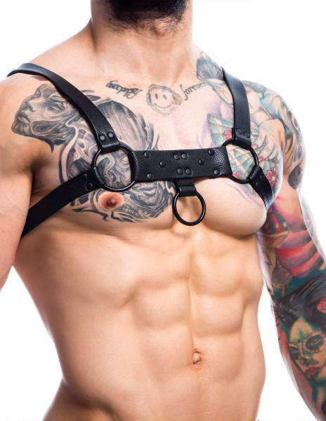 DUNGEON - FULL BODY HARNESS [BL4CK by Cut4Men] schwarz