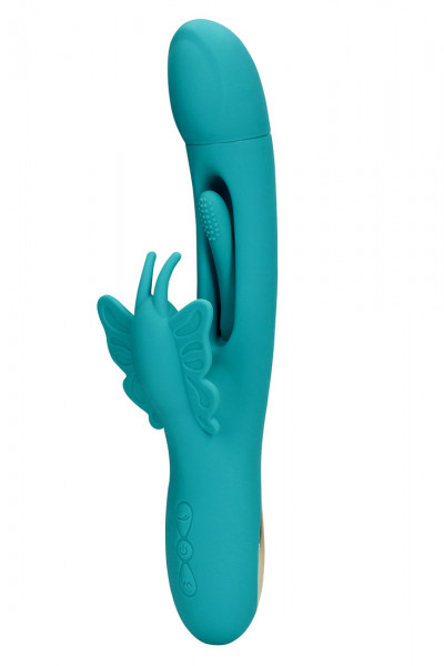 FLAPPING G-SPOT BUTTERFLY - VIBRATOR [Loveline by Shots] türkis