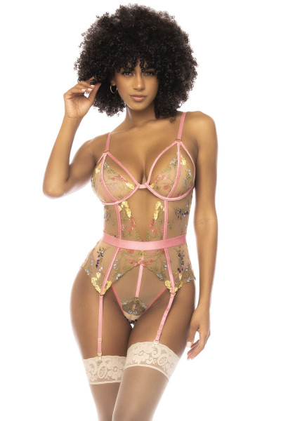 SURREAL FLOWERS - STRAPS-BODY [Mapalé] rosa