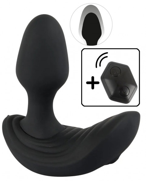 BUTT-PLUG MIT PUMP-FUNKTION [You2Toys] schwarz