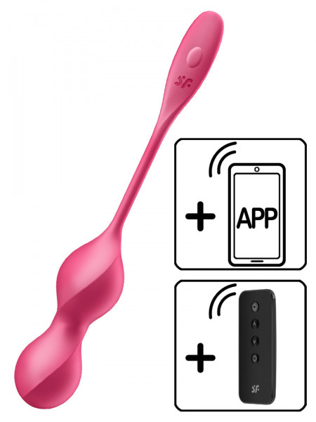 LOVE BIRDS 2 - LIEBESKUGELN [Satisfyer] pink