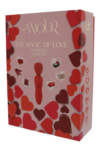 THE MAGIC OF LOVE - WONDERFUL WAND KIT [AMOUR by Dreamtoys] rot